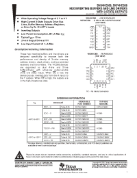 Datasheet SN74HC368DRE4 manufacturer TI